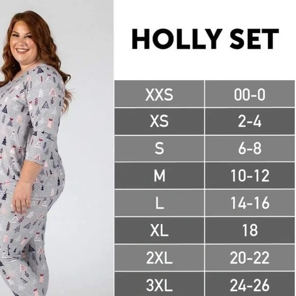 LuLaRoe Dream Holly 2-Piece Set 2001 - Picture 4 of 4